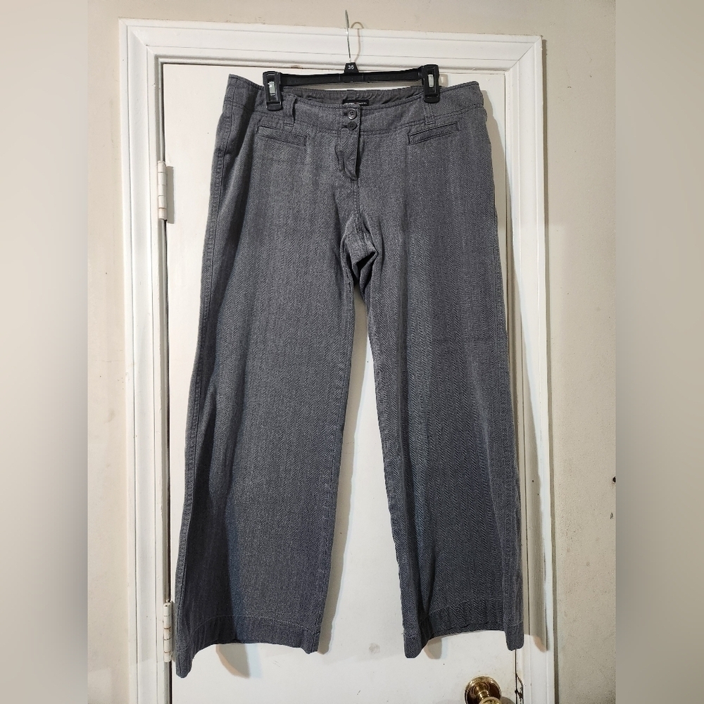 Gray Women Trousers